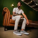 Tênis Randall lona Longer - Jeans Avesso