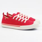 Tênis Randall Lona Básico Capri - Vermelho