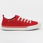 Tênis Randall Lona Básico Capri - Vermelho