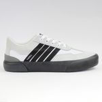 Tênis Randall Lona Camurça Street Roots - Branco Preto