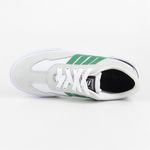 Tênis Randall Lona Camurça Street Roots - Branco- Verde- Branco