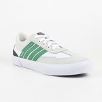 Tênis Randall Lona Camurça Street Roots - Branco- Verde- Branco