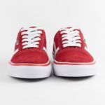 Tênis Randall Lona Camurça Voyage - Vermelho