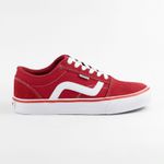 Tênis Randall Lona Camurça Voyage - Vermelho