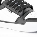 Tênis Randall Sintético Street Walk - Branco Preto