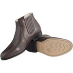 Botina Couro de Carneiro Café Comfort 1701