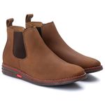 Botina Couro Castor Comfort 1900