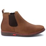 Botina Couro Castor Comfort 1900