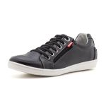 Sapatênis Masculino Couro Preto Comfort 2011