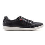 Sapatênis Masculino Couro Preto Comfort 2011
