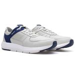 Tênis Sneaker Masculino Comfort Gelo/Azul 9002