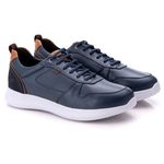 Tênis Masculino Azul Comfort 3022