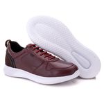 Tênis Masculino Bordo Comfort 3022