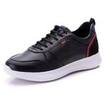 Tênis Masculino Preto Comfort 3022