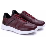 Tênis Masculino Ultra Leve Bordo Comfort 3023