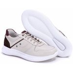 Tênis Masculino Ultra Leve Gelo Comfort 3023