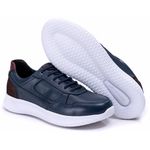 Tênis Masculino Ultra Leve Azul Comfort 3024