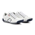 Sapatênis Masculino Couro Branco Comfort 3025