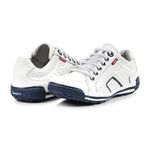 Sapatênis Masculino Couro Branco Comfort 3025