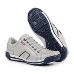 Sapatênis Masculino Couro Gelo Comfort 3025