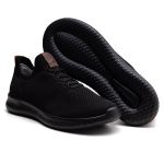 Tênis Sneaker Ultra Leve Preto/Preto 400