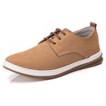 Sapatênis Masculino Couro Areia Comfort 7000