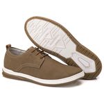 Sapatênis Masculino Couro Cinza Comfort 7000