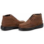 Bota Comfort Masculino em Couro Rústico Castor 8004