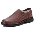 Sapato Comfort Masculino em Couro Café Floter 2009F