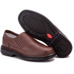 Sapato Comfort Masculino em Couro Café Floter 2009F
