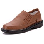 Sapato Comfort Masculino em Couro Caramelo Floter 2009F