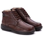 Bota Comfort Masculino em Couro Café 8003
