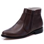 Botina Couro de Carneiro Café Comfort 1700