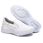 Tênis Feminino Couro Off White 200