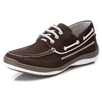 Dockside Comfort Masculino em Couro Chocolate 7500