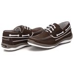 Dockside Comfort Masculino em Couro Chocolate 7500