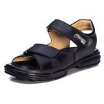 Chinelo Comfort Comfort Masculino em Couro Preto 800
