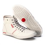 Sapatênis Cano Alto Masculino Gelo Comfort 1006