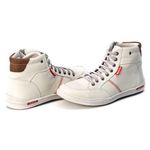 Sapatênis Cano Alto Masculino Gelo Comfort 1006