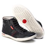 Sapatênis Cano Alto Masculino Petróleo Comfort 1006