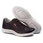 Sapatênis Masculino Café Comfort 3000
