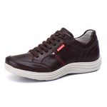 Sapatênis Masculino Café Comfort 3000
