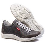 Sapatênis Masculino Grafite Comfort 3001
