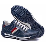 Sapatênis Masculino Azul Comfort 3003