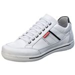 Sapatênis Masculino Couro Branco Comfort 3008