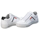 Sapatênis Masculino Couro Branco Comfort 3008