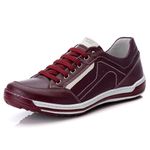 Sapatênis Masculino Bordô Comfort 3014