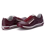 Sapatênis Masculino Bordô Comfort 3014