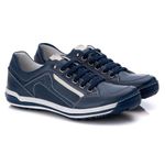 Sapatênis Masculino Azul Comfort 3014