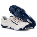 Sapatênis Masculino Gelo/Azul Comfort 3014